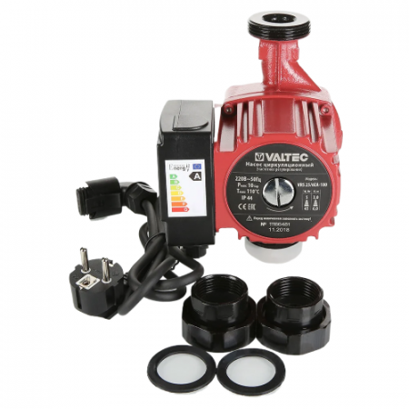 Насос циркуляционный VALTEC VRS 25/6EA-180 с частотным регулированием и мокрым ротором