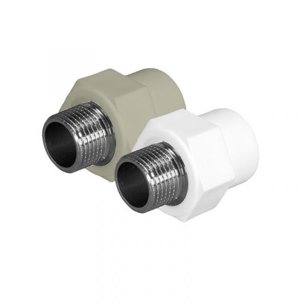 Муфта полипропиленовая PPR (PPRC) комбинированная с наружной резьбой Ø 25х5/4" PN 25